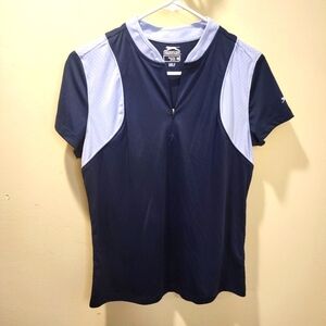Slazenger navy blue Golf short Sleeves tshirt size M